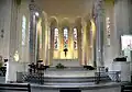 Le chœur de l'église.