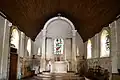 Le chœur de l'église.