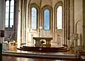 Le chœur de la chapelle du couvent de la Vierge Fidèle.