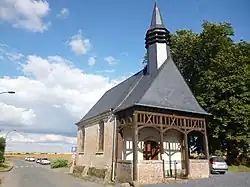 La chapelle ouverte pour la neuvaine, en juillet 2016.