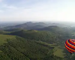 Photo de la chaîne des Puys.