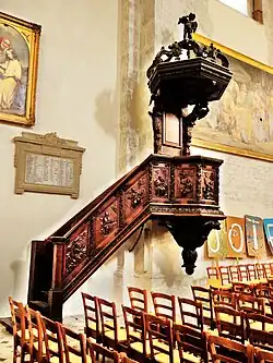 Chaire de la cathédrale.