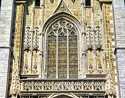 Les fenêtres de la façade.