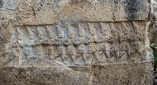 Chambre B : la procession des « Douze dieux », divinités infernales.