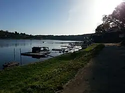 La base de plein air de Chambon en 2015.