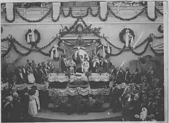 Prestation de serment du roi Alexandre Ier, le 4 août 1917.