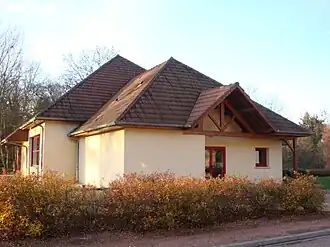 La salle des fêtes.