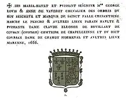 Dédicace de cloche à Claude Bruillard.
