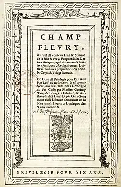 Image illustrative de l’article Champ fleury