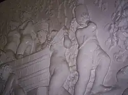 Bas-relief décorant