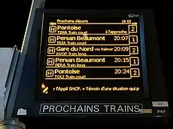 Afficheur TLED(diffusion par IENA).