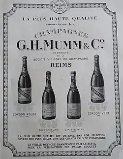 Réclame de 1923 (L'Illustration).