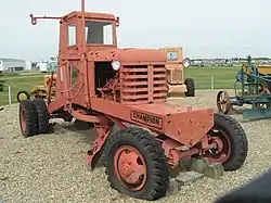 Niveleuse de marque Champion, modèle 507 (1950).