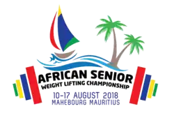 Description de l'image Championnats d'Afrique d'haltérophilie Logo 2018.png.