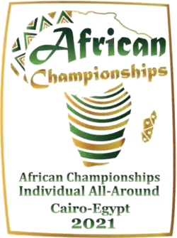 Description de l'image Championnats d'Afrique de gymnastique artistique 2021 Logo.png.