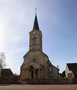 Église Saint-Louis à Chanceaux.