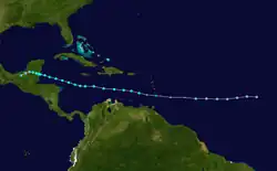 Trajectoire de Chantal