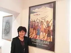 Chantal Carlioz, maire et conseillère générale de Villard-de-Lans