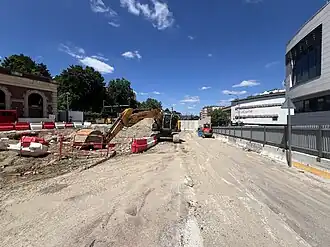 Le chantier en juin 2024.