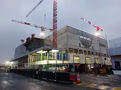 Le chantier en décembre 2022.