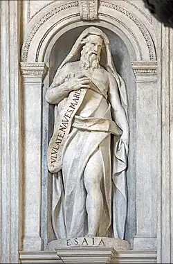 Isaïe par Alessandro Vittoria