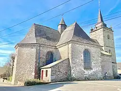 La chapelle, côté nord,