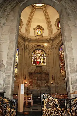 Vue depuis le déambulatoire.