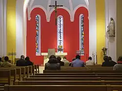 Intérieur de la chapelle Notre-Dame-de-Grâce de Grenelle.