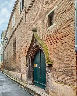 Vue de la chapelle depuis la rue Philippe-Féral.