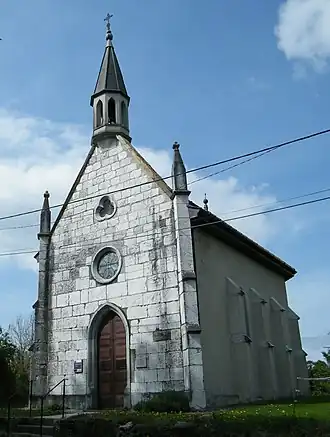 Vue d'ensemble de la chapelle Notre-Dame-de-Pitié