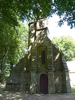 Façade de la chapelle Saint-Fiacre.