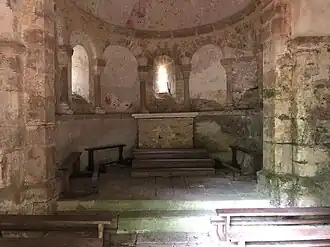 La Chapelle Saint-Jean (vue intérieure).