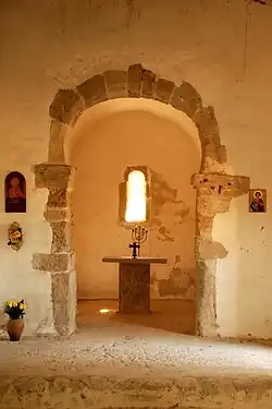 Chapelle Saint-Laurent de Moussan après restauration.