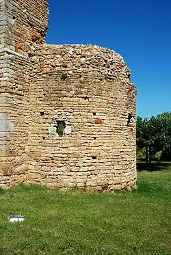 Le chevet vu du sud.