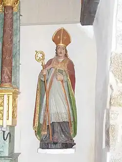 Saint Lubin (XIXe&nbsp;siècle), Plémy, chapelle Saint-Laurent.