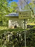Chapelle Saint Maurice dans la fôret communale de Drumettaz-Clarafond