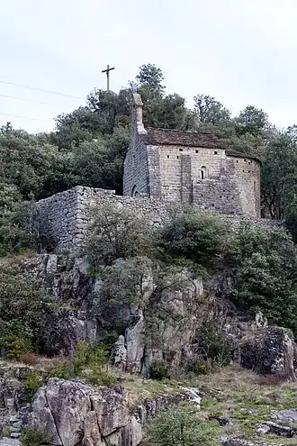 La chapelle de la Madeleine.