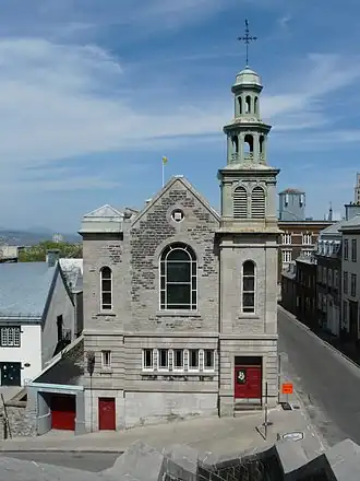 La chapelle des Jésuites de Québec.