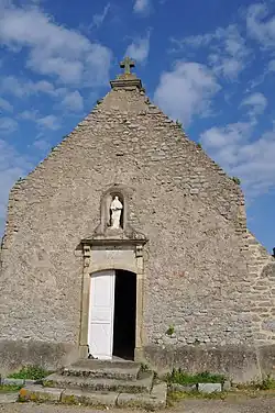 Façade de la chapelle des Marins.
