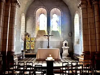 Chapelle des seigneurs, maintenant intégrée à l'église.