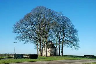 La chapelle vue de l'est