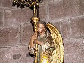 Ange de la chapelle axiale.