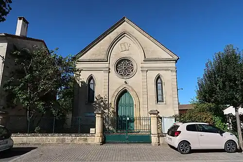 L'ancien temple du boulevard Gratiolet.