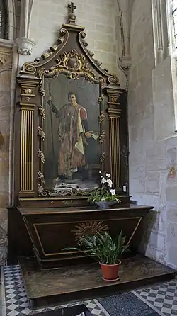 Chapelle Saint Louis, peinture de Jean-Baptiste Liénard.