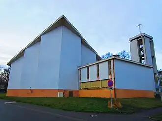 Chapelle à Saint-Nicolas-en-Forêt.