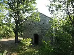 Façade de la chapelle Sainte-Madeleine.