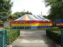 Chapiteau du Festival L'île au théâtre