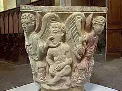 Chapiteau des quatre anges et quatre vents