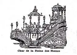 Char de la Reine des Reines de la rive droite 1904