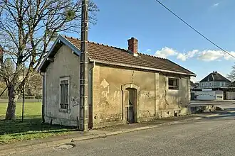 La gare de Charcenne en 2025.